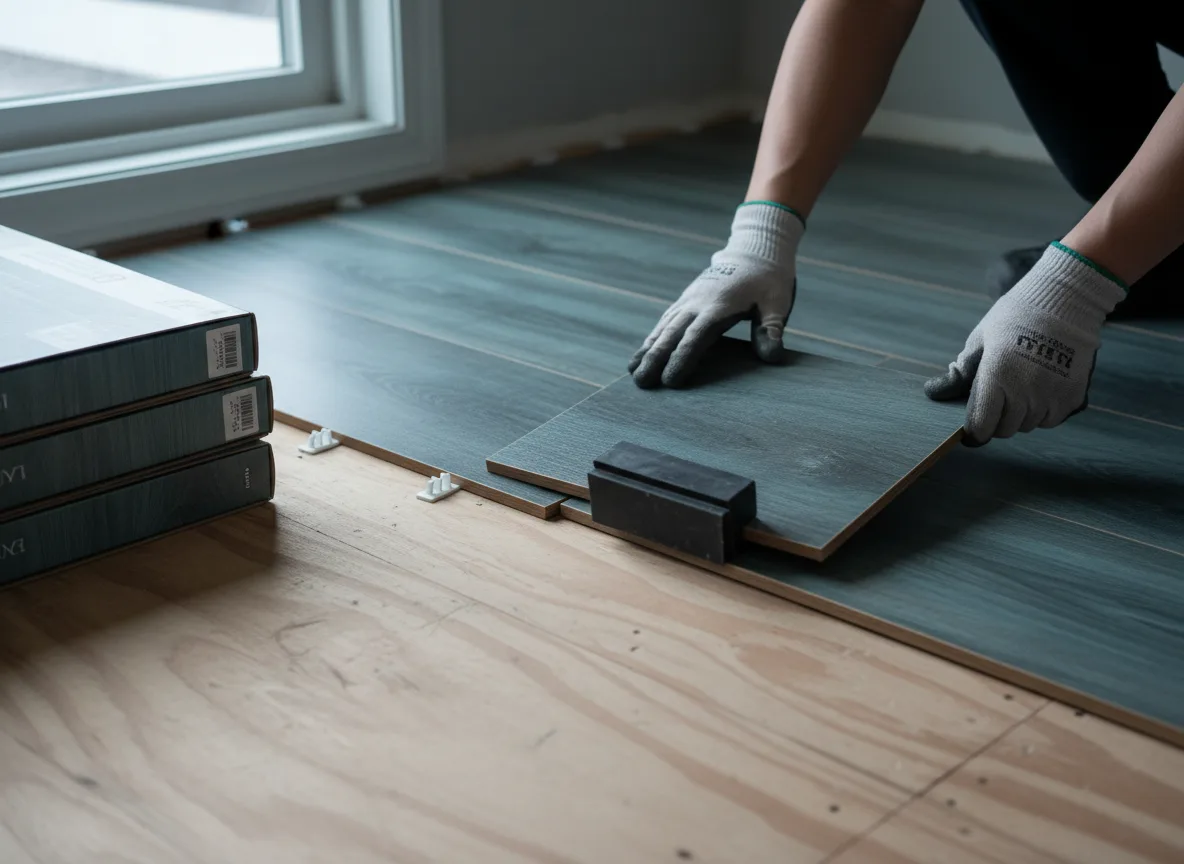 Luxury Vinyl Plank Installation company in New Hudson, MI